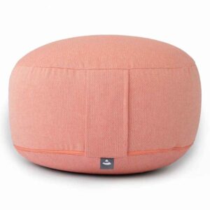 Bodhi Yoga Bodhi RONDO meditációs párna Classic Lahari 31 x 21,5 cm tönköly töltelék Szín: Korall