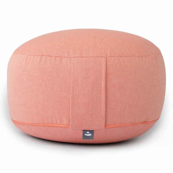 Bodhi Yoga Bodhi RONDO meditációs párna Classic Lahari 31 x 21,5 cm tönköly töltelék Szín: Korall