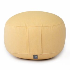 Bodhi Yoga Bodhi RONDO meditációs párna Classic Lahari 31 x 21,5 cm tönköly töltelék Szín: Sárga