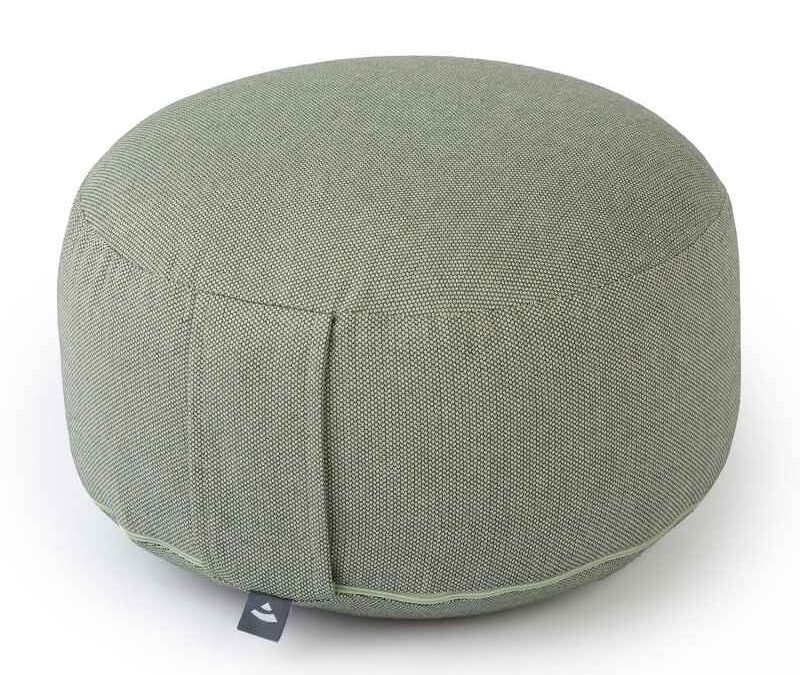 Bodhi Yoga Bodhi RONDO meditációs párna Classic Lahari 31 x 21,5 cm tönköly töltelék Szín: Zöld