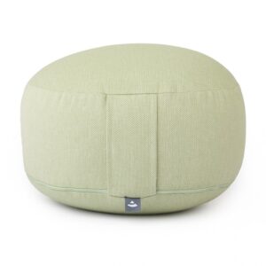 Bodhi Yoga Bodhi RONDO meditációs párna Classic Lahari 31 x 21,5 cm tönköly töltelék Szín: Világoszöld