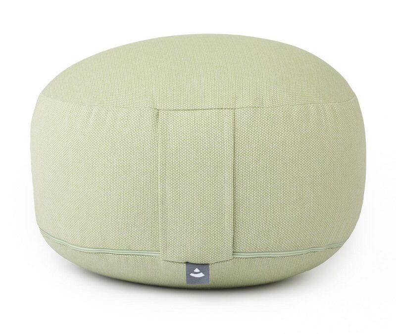 Bodhi Yoga Bodhi RONDO meditációs párna Classic Lahari 31 x 21,5 cm tönköly töltelék Szín: Világoszöld