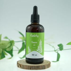 Flexity hidegen sajtolt Neem olaj 100 ml Térfogat: 100 ml