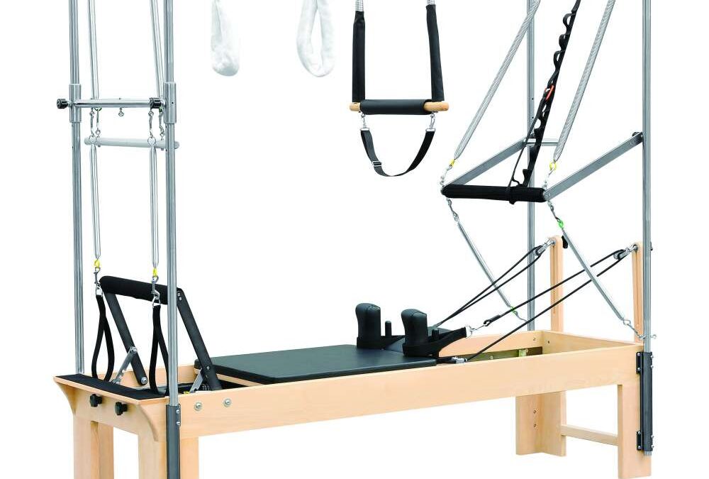 Elina Pilates Cadillac Reformer – trapéz asztal Reformerrel Szín: Fekete