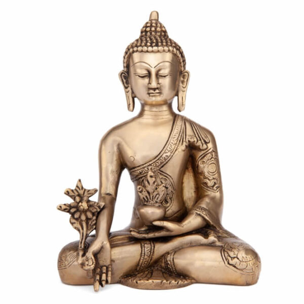 Bodhi Yoga Bodhi Buddha sárgaréz szobor 18 cm