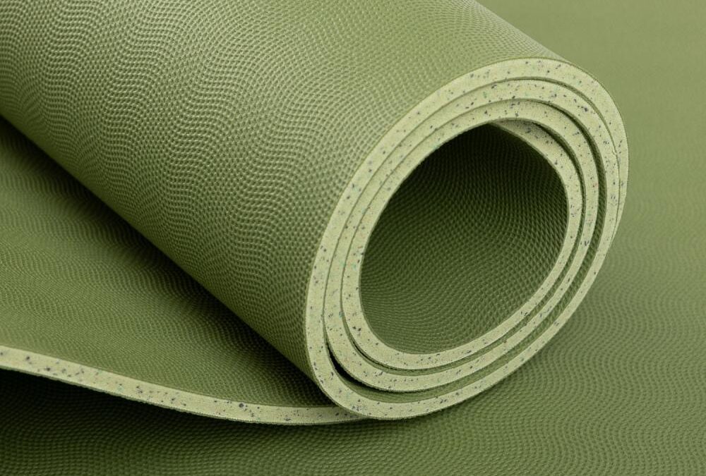 Bodhi Yoga Bodhi Ecopro Diamond Yoga Mat jóga szőnyeg 185 x 60 cm 6 mm Szín: Fern Green