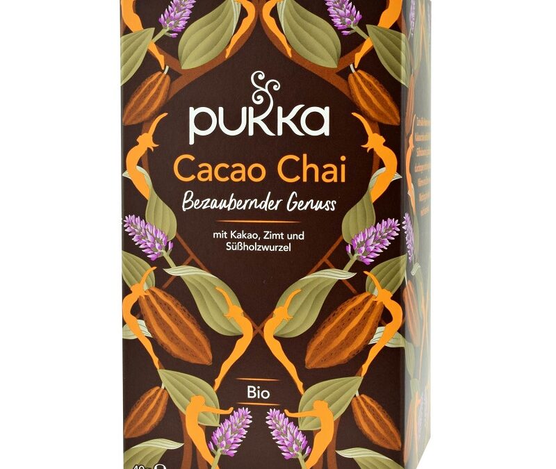 PUKKA Herbs Ayurvedic Organic Cacao Chai tea 20 tasak