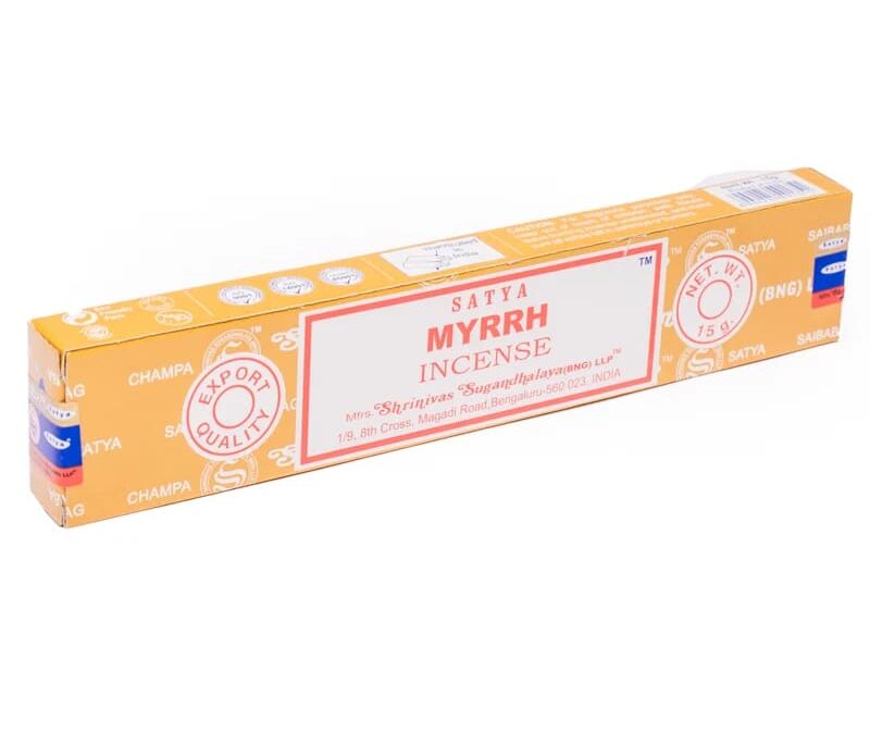 Phoenix Import Satya Füstölő füstölők Mirha 15 g