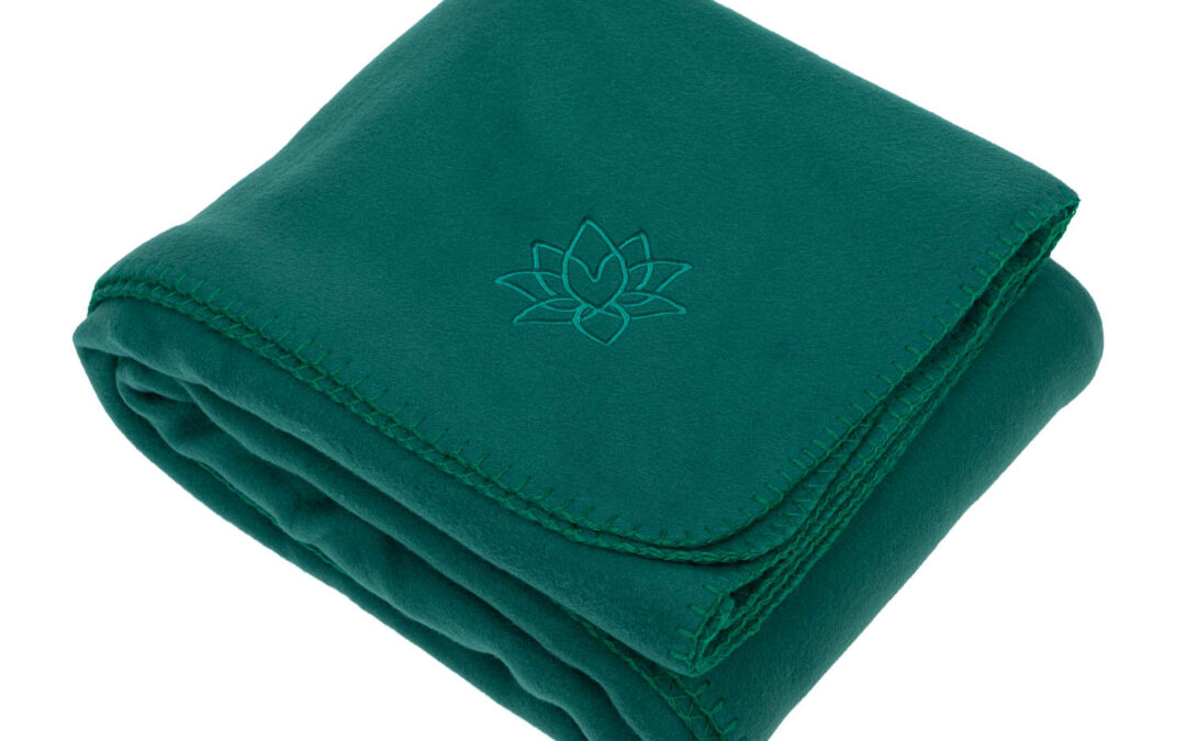 Bodhi Yoga Bodhi Asana gyapjútakaró 140 x 200 cm Szín: Sötétzöld