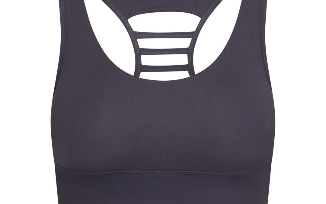 Bodhi Niyama Essentials Kaia sportmelltartó szürke Méret: XL