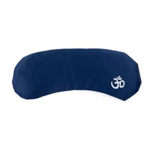 Bodhi Yoga Bodhi meditációs szempárna OM bio levendulával 23 cm Szín: Sötétkék