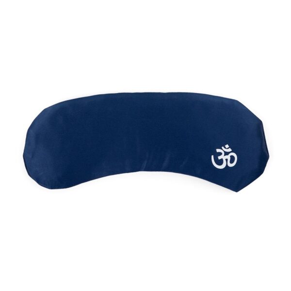 Bodhi Yoga Bodhi meditációs szempárna OM bio levendulával 23 cm Szín: Sötétkék