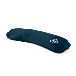 Bodhi Yoga Bodhi meditációs szempárna OM bio levendulával 23 cm Szín: Petróleum