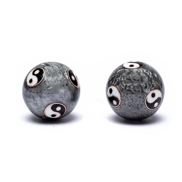 Phoenix Import Phoenix Health Balls egészségügyi kínai labdák stressz ellen 2 db Szín: szürke