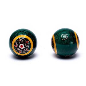 Phoenix Import Phoenix Health Balls egészségügyi kínai labdák stressz ellen 2 db Szín: Zöld