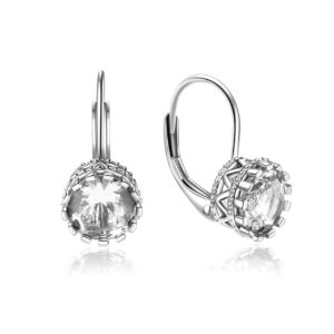 Tachyon Technologies Tachyon Flower Earrings ezüst fülbevaló 7 mm Szín: Világos