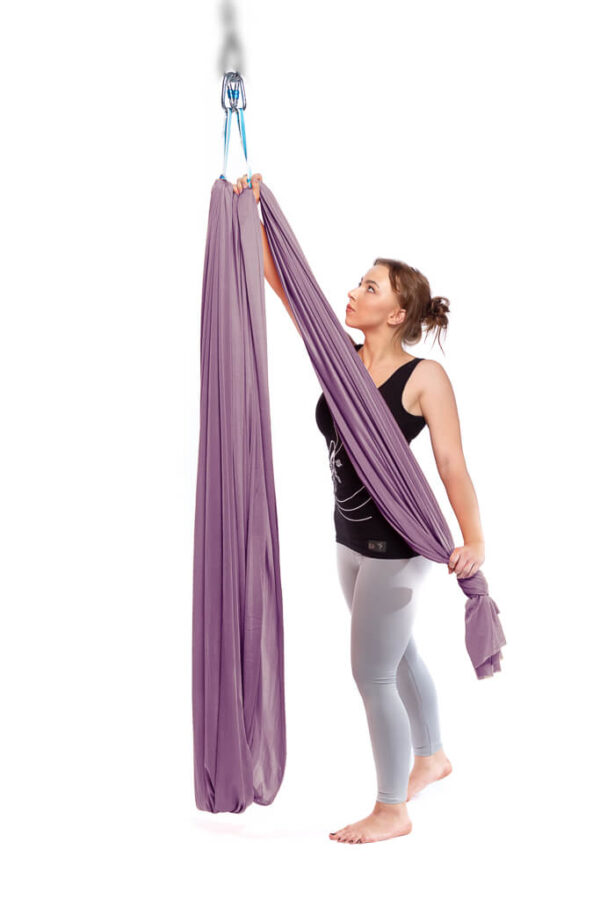 Aerialsilks Aerial Yoga Hammock AIR háló Fly jógához és Aerial jógához - 7 m Szín: Levendula