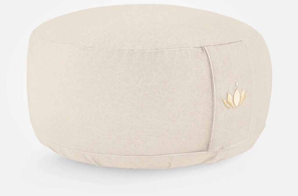 Lotuscrafts meditációs párna Lotus 31 cm x 15 cm Szín: Natural