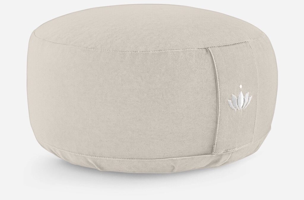 Lotuscrafts meditációs párna Lotus 31 cm x 15 cm Szín: Taupe