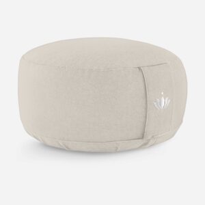 Lotuscrafts meditációs párna Lotus 31 cm x 15 cm Szín: Taupe