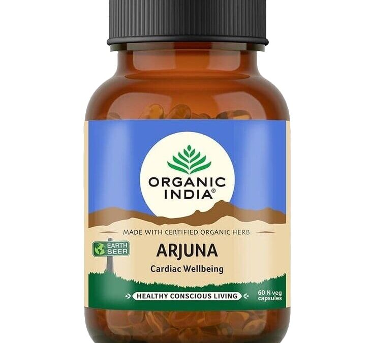 Organic India Arjuna kapszula 60 db egészséges szív és erek