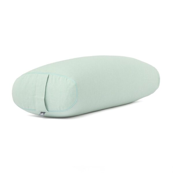 Bodhi Yoga OVAL jógahenger 72,5 x 30 x 17 cm tönkölyvel töltve Szín: Menta