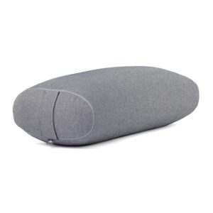 Bodhi Yoga OVAL jógahenger 72,5 x 30 x 17 cm tönkölyvel töltve Szín: Sötétkék