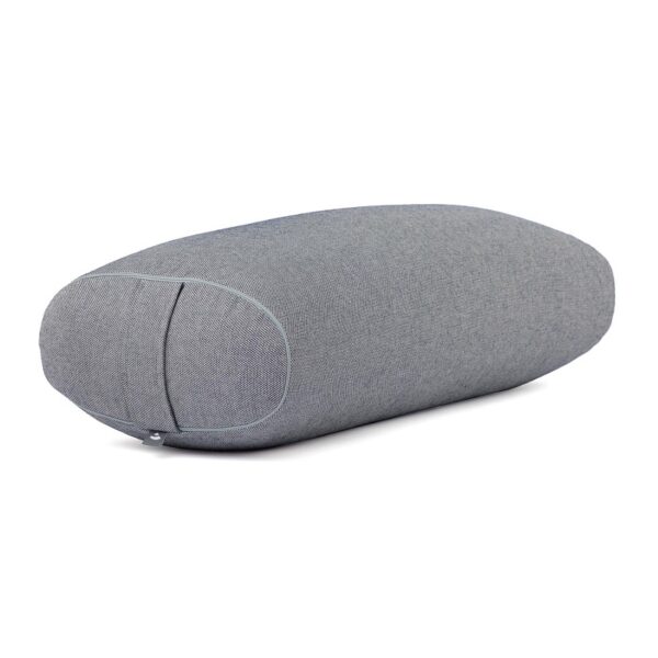 Bodhi Yoga OVAL jógahenger 72,5 x 30 x 17 cm tönkölyvel töltve Szín: Sötétkék