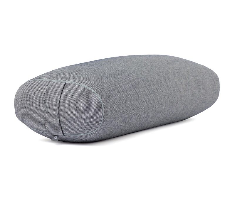 Bodhi Yoga OVAL jógahenger 72,5 x 30 x 17 cm tönkölyvel töltve Szín: Sötétkék