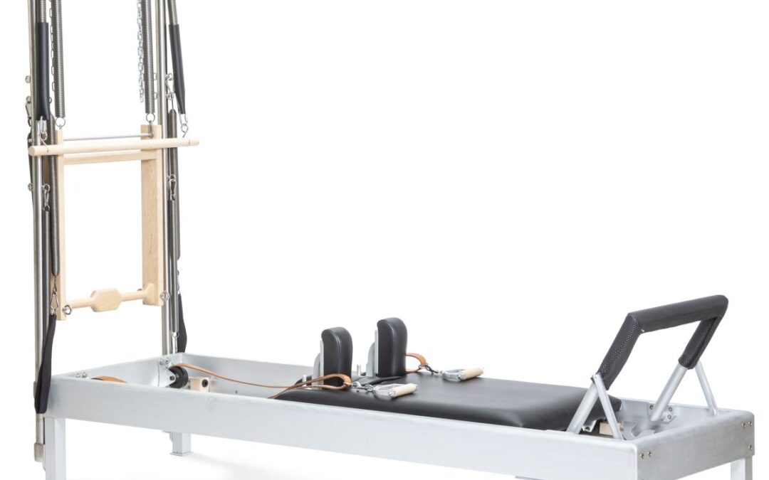 Elina Pilates Classic Reformer 220 cm Szín: Fekete toronnyal