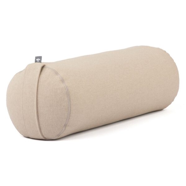 Bodhi Yoga Bolster Classic Dobby 62 x 22 cm tönköly töltelék Szín: Diós