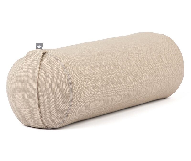Bodhi Yoga Bolster Classic Dobby 62 x 22 cm tönköly töltelék Szín: Diós