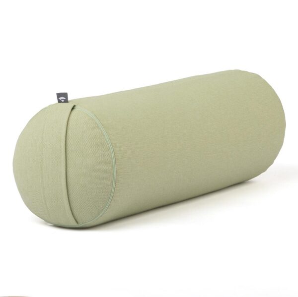 Bodhi Yoga Bolster Classic Dobby 62 x 22 cm tönköly töltelék Szín: Világoszöld