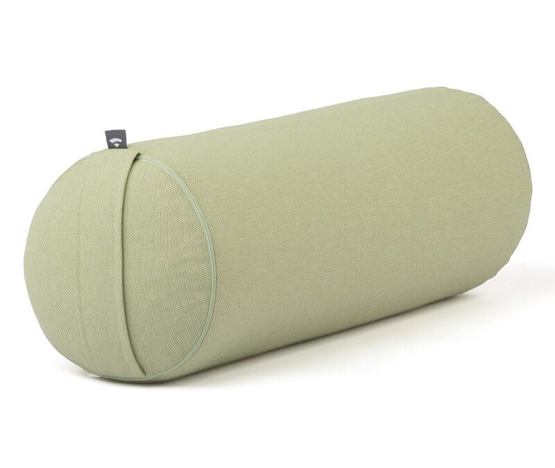 Bodhi Yoga Bolster Classic Dobby 62 x 22 cm tönköly töltelék Szín: Világoszöld