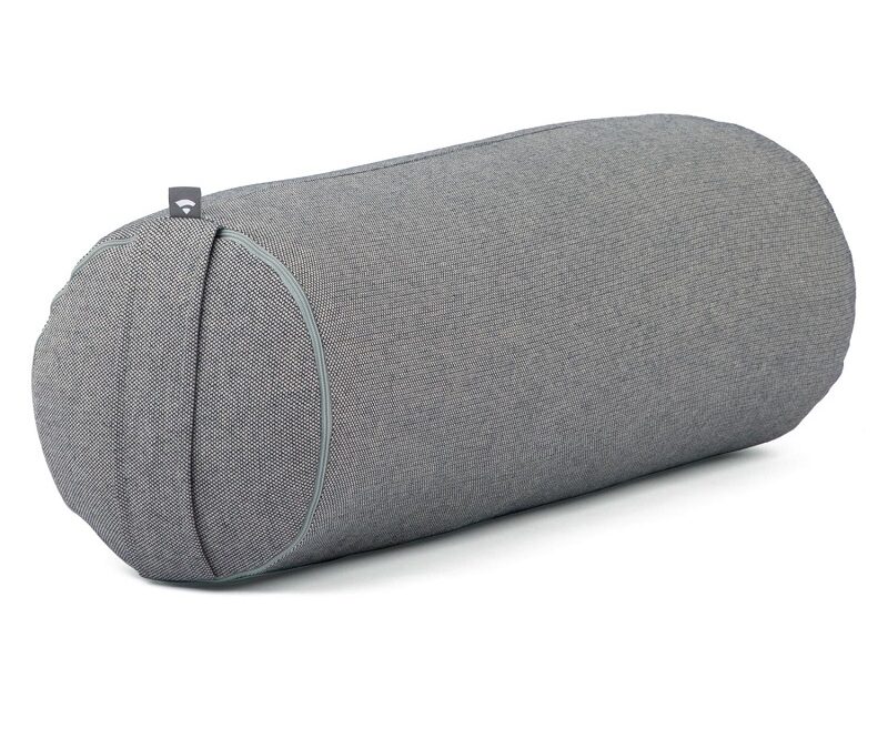 Bodhi Yoga Bolster Classic Dobby 62 x 22 cm tönköly töltelék Szín: Sötétkék