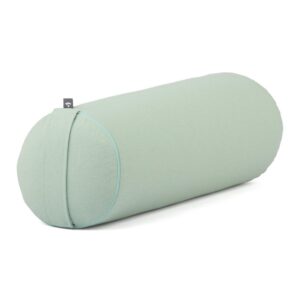 Bodhi Yoga Bolster Classic Dobby 62 x 22 cm tönköly töltelék Szín: Menta