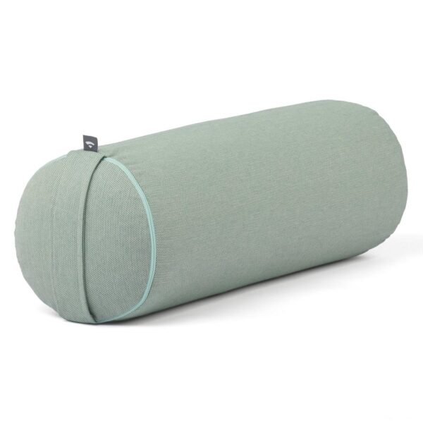 Bodhi Yoga Bolster Classic Dobby 62 x 22 cm tönköly töltelék Szín: Zöld (petrol)
