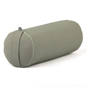 Bodhi Yoga Bolster Classic Dobby 62 x 22 cm tönköly töltelék Szín: Zöld