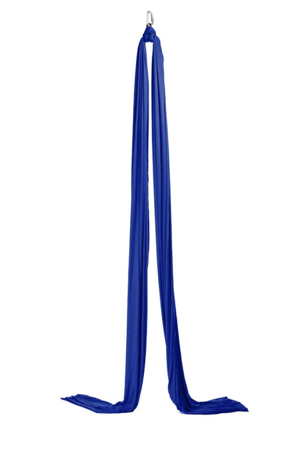 Aerialsilks Aerial Yoga JUST Perfect Set háló és karabiner szett Fly és Aerial jógához, gyermekek számára - 7 m Szín: Kék Navy