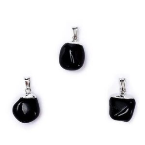 Phoenix Import Phoenix Onyx medál fekete ónix 2,5 - 3,5 cm Átmérő: 1,5 - 2 cm