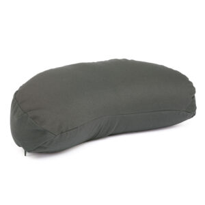 Bodhi Yoga meditációs párna YOGI MOON ECO hajdinával 42 x 20 x 12 cm Szín: Szürke (antracit)