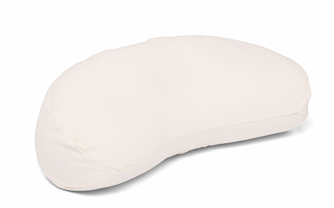 Bodhi Yoga meditációs párna YOGI MOON ECO hajdinával 42 x 20 x 12 cm Szín: Bézs