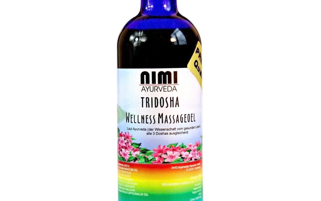 Nimi Ayurveda Tridosha Tanumardan masszázsolaj 200 ml