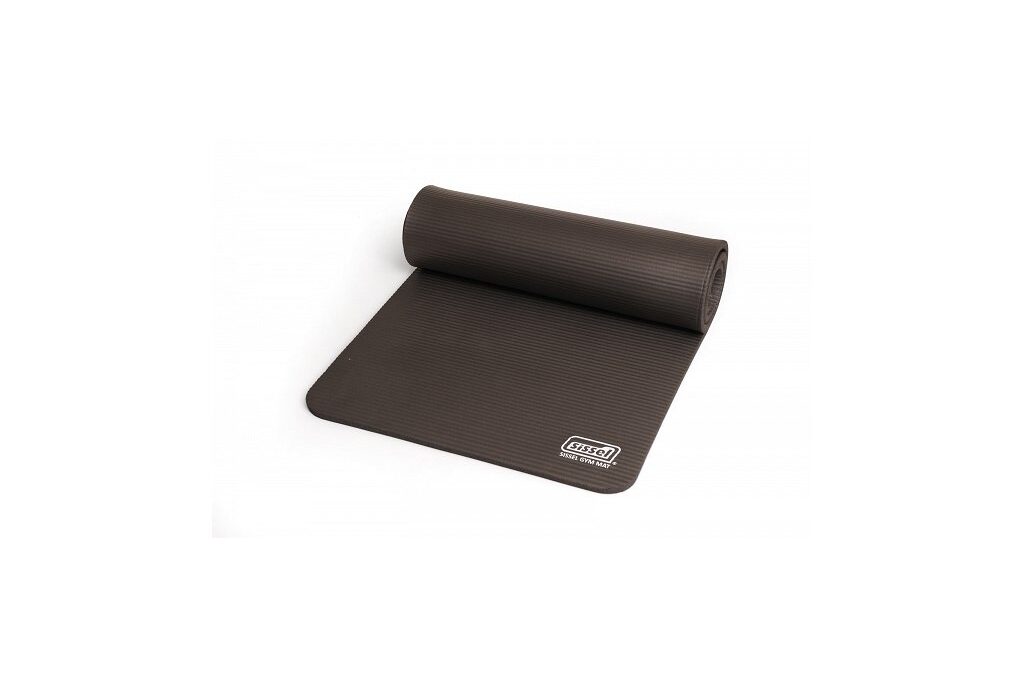 Sissel gimnasztika és pilates puha vastag fitnesz szőnyeg 180 x 60 cm x 15 mm Szín: szürke