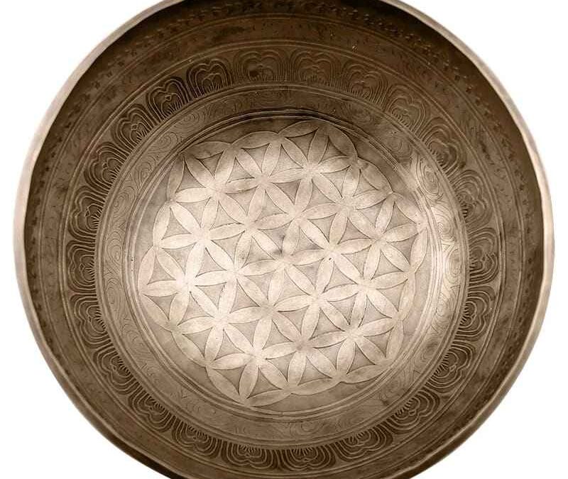 Flexity tibeti tál Flower of Life 20 – 33 cm Típus: ±32 cm