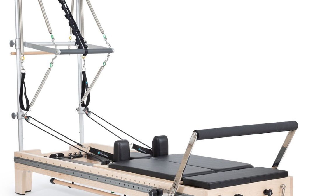 Elina Pilates Twin Reformer 245 cm Szín: Fekete
