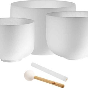 MEINL Sonic Energy Chakra Kristálytálak készlete csakrahangoknak megfelelően 3 db
