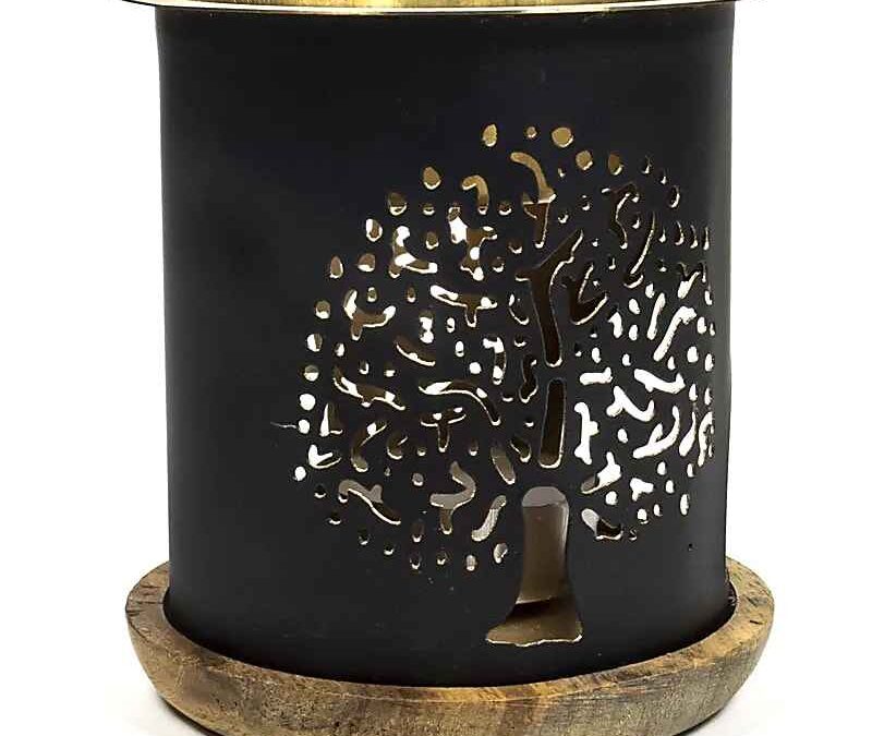 Aromafume fém aromalámpa – különböző típusok Típus: 5 – Életfa