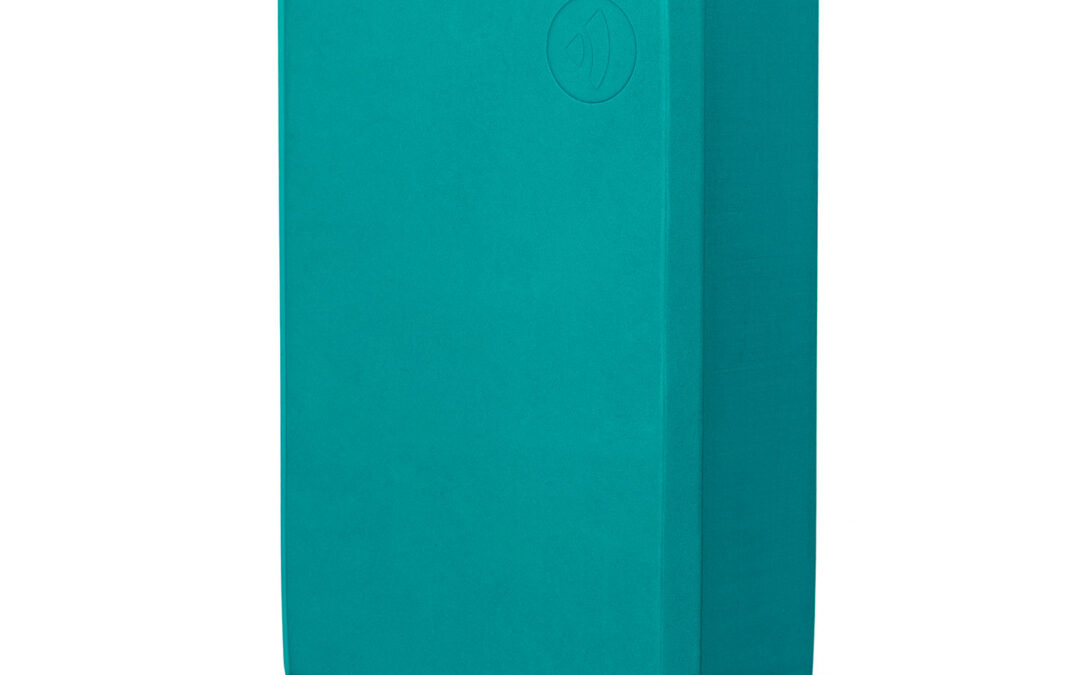 Bodhi Yoga Bodhi Flow Brick ferde hab jógatégla 22 x 15 x 7 cm Szín: Kékeszöld