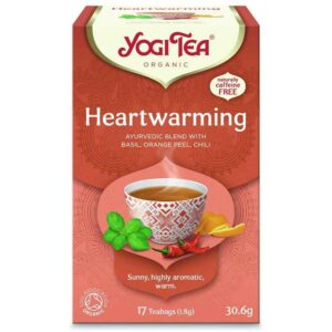 Yogi Tea Heartwarming ájurvédikus gyógynövény tea, 17×1,8 g